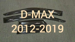 กันสาด คิ้วกันสาด กันสาดประตู คิ้ว ดำทึบ รุ่น 2ประตู-แค๊บ อีซูซุ ดีแม็ก Isuzu D-max Dmax 2012 2013 2014 2015 2016 2017 2018 2019 ใส่ร่วมกันได้ A