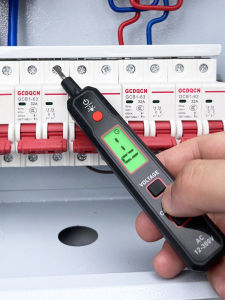 Hualuo HT89 Dual-Purpose Flat Head Screwdriver Electricians Pen Flashlight Voltage Detector Home Repair Hand Tool