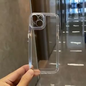 Tri-Town Transparent Soft Phone Cases For iPhone 18 17 16 15 14 13 11 12 Pro Max XS Max XR 8 7 Plus Clear Shockproof Camera Protection Bumper Back Cover