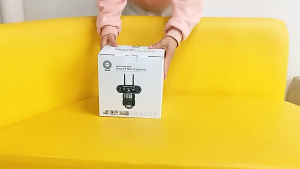 Camera V380 12MP IP66 3 mắt Tầm nhìn đêm Theo dõi chuyển động Đàm thoại hai chiều Cảnh báo thông minh 5 Năm Bảo hành