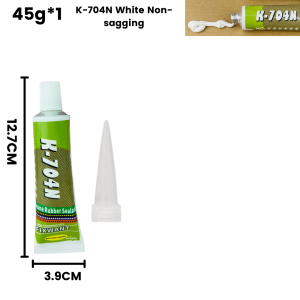 Silicone Industrial Adhesive 45g K-703 704 705 706 RTV Silicone Rubber Black White Transparent Electronic Component Sealing Glue