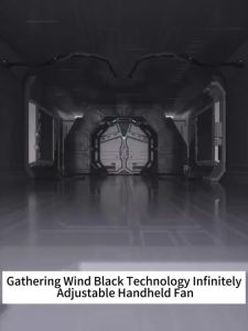 8000MAH Handheld Mini Fan Small 100-wind-speeds rechargeable Super-mute High-wind Portable