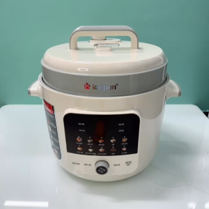 Nồi áp suất điện lòng nồi inox Kalpen P5 dung tích 6L bảo hành 24 tháng