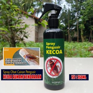 Pengusir & Pembasmi Semua Jenis KECOA Kamar | Kecoa Lemari | Kecoa Kamar Mandi | KECOA Dapur 250ml