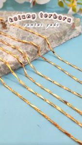 Good Jewelry Kalung Xuping Dewasa Rantai Padi Tanpa Liontin Perhiasan Lapis Emas KL 271