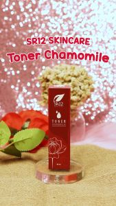 TONER MEMUDARKAN MATA PANDA / SR12 TONER CHAMOMILLE BPOM / PENYEGAR / MELEMBABKAN & MENCERAHKAN WAJAH