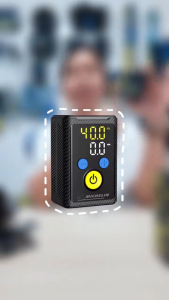 [Chính Hãng Michelin] Bơm xe đạp M2560 Dùng pin (500mAh) tự động đo ngắt áp suất lốp BH 6 tháng --Auto&plus