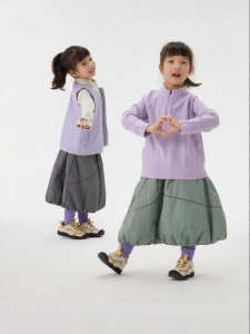 Q21 | Cotton Warmth-retaining Half Skirt for Girls