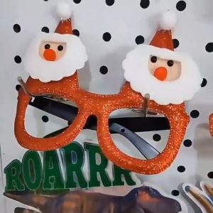 Christmas ของตกแต่งวันคริสต์มาส แว่นตาคริสต์มาส แว่นตา ปาร์ตี้คริสต์มาส /JT.Lifestyle