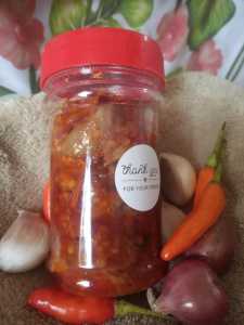 sambel baby cumi 125 gr