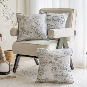 New Chinese Style Sofa Pillow Cover Modern Simple Living Room and Bed Head Cushion