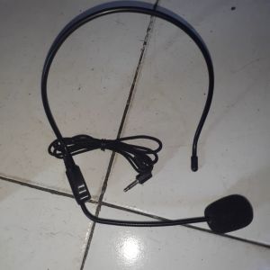 G511 Original Mic Headset Bando Mik Karaoke Klip Ori Portable Mikrophone Meeting Jek 3.5mm Microphon