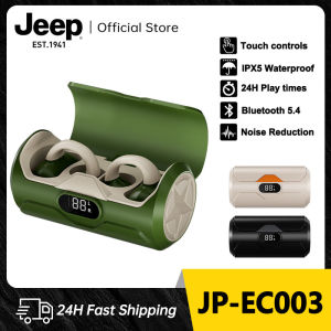 Jeep EC003 TWS Earclip Earbuds Bluetooth 5.4 Built-In Mic IPX5 Waterproof for Sports Running Workout