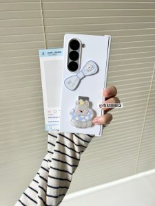 Foldable Screen Phone Case New Anti-Fall Middle Axis Protection Skin Feel with Stand Beautiful Luxury Cute Popular Protective Cover