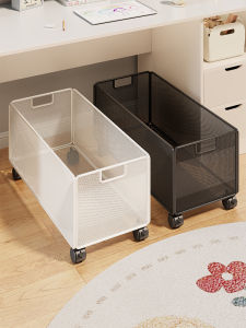 WUBUWEI | Large Capacity Book Storage Box With Wheels
