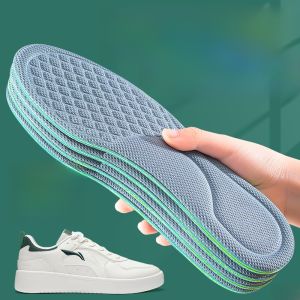 LINGMIAO | แผ่นรองในรองเท้าสำหรับผู้ชาย ดูดซับความชื้น ป้องกันกลิ่น ระบายอากาศ พร้อมเทคโนโลยีนาโน และสารต้านจุลชีพ