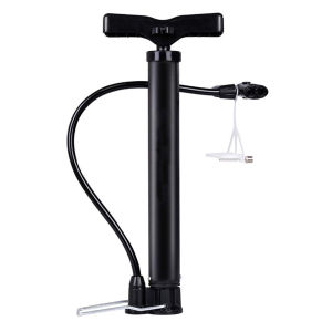 Manual Bicycle Tire Air Pump Bicycle Pump Suitable For Road And Mountain Bikes Portable Ground Pump Presta Valve Adapter