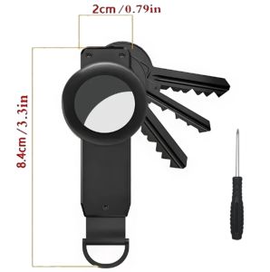 【cod】Keychain for Apple AirtagKey holder aluminum alloy keychain compatible with iOS Airtag sale for airtag case