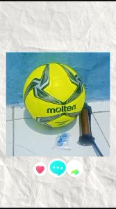 BEST SELLER !! Bola Futsal MOLTEN Original Asli - Bola Futsal Size 4 - Bola Futsal Empuk Murah - Bola Futsal Dewasa Anak-Anak - Bola Futsal Molten Vantaggio