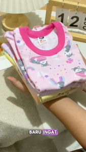 (BISA PILIH MOTIF) Daster Yukensi uk Bayi 0-12 bulan / Baju Anak Perempuan Tidur Adem Bahan Kaos