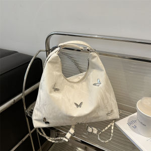 Casual Large Capacity Womens Backpack 2024 New Fashion Commuter Dual Shoulder Tote Bag Multi-use Single Shoulder Slant Bag