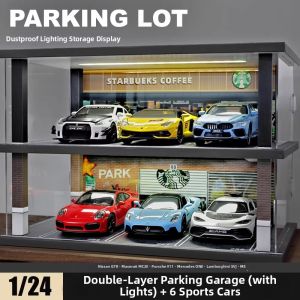 Model Car Storage Garage Playset