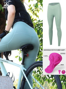 High-Waist Cycling Pants for Women with Pocket And Butt Pad Road Bicycle Long Pants Cycling Suit Spring Summer Autumn New Arrival
