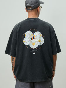 Broshood | Distressed Sand Washed T-Shirt