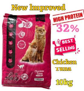 32% Protein Cat Food Cutes Cat Cattysland 10kg (Chicken & Tuna)