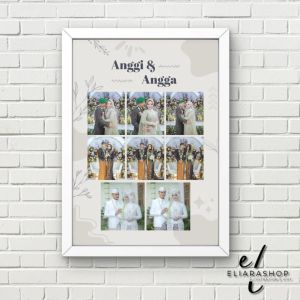 Cetak Foto Plus Bingkai (Wedding Series)