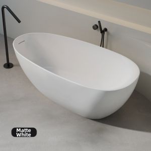 Oval Freestanding Acrylic Bathtub