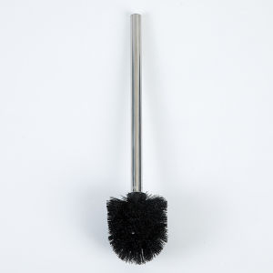 Household Black Toilet Brush Reusable Detachable Brush Head with Strong Cleaning Ability