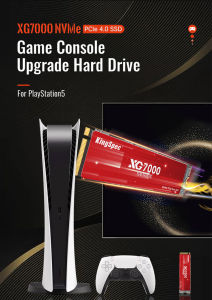 KingSpec Nvme M.2 SSD 1tb 2tb 512gb 4TB 8TB SSD For PC NMVe M.2 PCIe 4.0 x4 2280 NVMe SSD Gen4 x 4 2242 Hard Drive Internal Solid SSD Disk For PS5