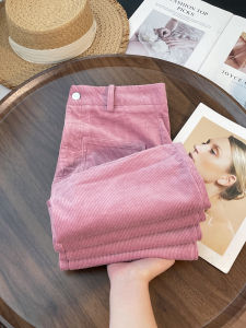 PAIBOLI | Women Fashion Velvet Pants