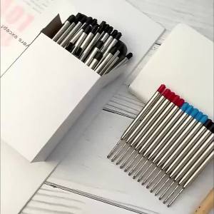 5/10/20 Chiếc Bút Bi G2 Nạp Lại L:3.9In/99mm Điểm Trung Bình Xanh Đỏ Mực Đen Để Viết Văn Phòng Phẩm