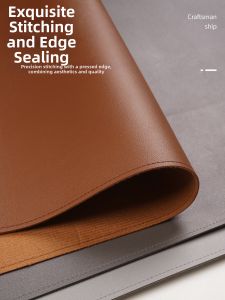 SHULIAN | Luxury Leather Dual-Sided Waterproof Mouse Pad