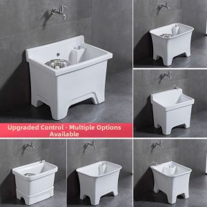 Small Ceramic Mop Basin