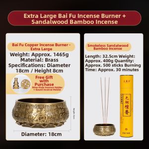 MEIZHENXIANG | Buddhist Offering Bronze Incense Burner