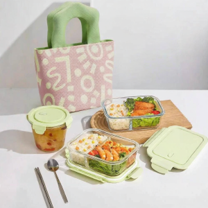 Microwaveable Compartmentalized Lunch Box