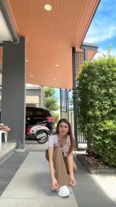 กางเกงผ้าเอลิแกนท์ขากระบอกปลายแหวกรหัส9588 - กางเกงผ้าเอลิแกนท์ ปลาย ราคาที่เหมาะสม