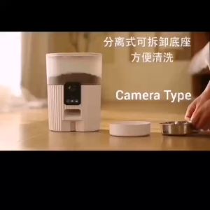 【READY-STOCK】3L Automatic Pet Feeder WIFI+APP Control Pet Dispenser Camera Automatic Pet Feeder 宠物智能自动喂食器 狗狗自动喂食器 Bekas Makanan Kucing