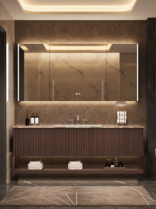 DIPURUI | Italian Vintage Ceramic Seamless Basin Washbasin Cabinet