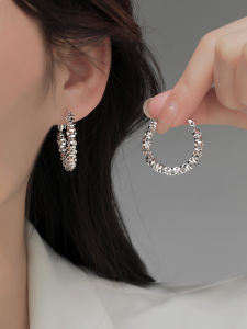 Z Miss 925 Silver Needle Fragments Silver Ear Cuff Luxury Sensation Unique Small Batch Korean Style Fashion Jewelry Accessories