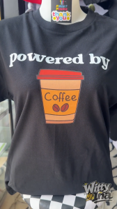 POWERED BY COFFEE FUNNY FILIPINO SHIRT WITTY NG INA Tshirt For Men Women Streetwear Gift Idea Trending Shirt
