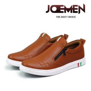 Joemen Sepatu Kulit Pria Slip On Dewasa J 64 Kekinian Casual Kerja Kantor Santai Pesta Fashion