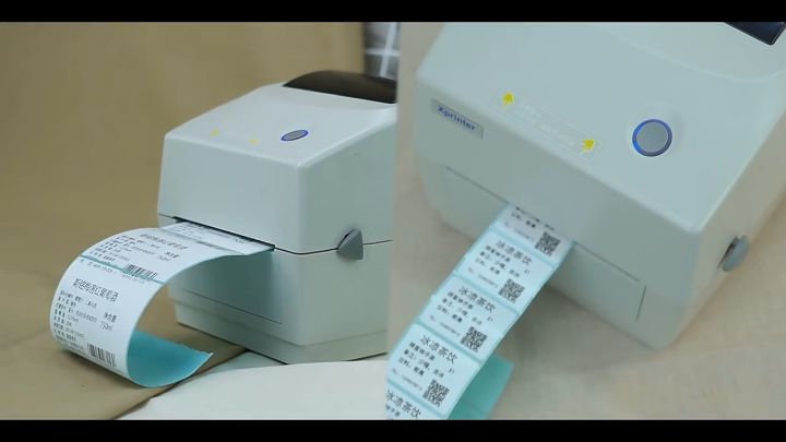 Drpda D B Thermal Waybill Printer A Barcode Shipping Label Consignment Note Printing Awb