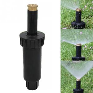 1/2 Inch Popup Sprinklers 90/180/360 Degree Automatic Stretching Pure Copper Lawn Buried Head Garden Irrigation Waterting Tool