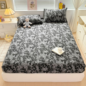 Dansunreve 800tc bông Ra Bọc Nệm cổ điển hoa/kẻ sọc/Sọc garterized tấm ga trải giường nữ hoàng Nệm King bảo vệ