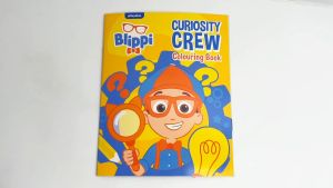 Blippi Curiousity Crew Colouring Book To Color Interesting Scenes For Kids