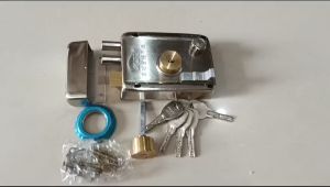 KUNCI PINTU GERBANG OTOMATIS / KUNCI PINTU BESI STAINLESS PREMIUM /PENGUNCI PINTU GERBANG OTOMATIS